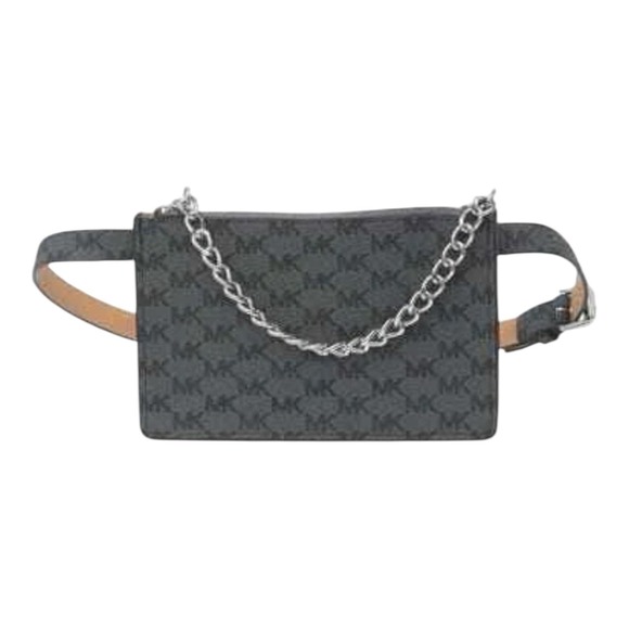 Michael Kors Handbags - Michael Kors Gray Logo Belt Bag Waist Fanny Pack Wallet Women's NWOT